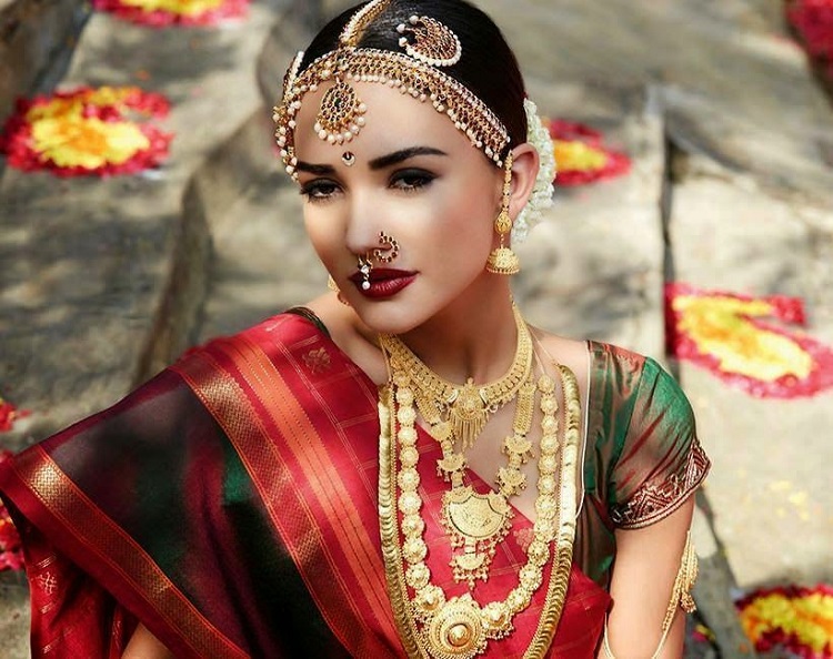 Amy Jackson Bridal Saree Photo Shoot 2