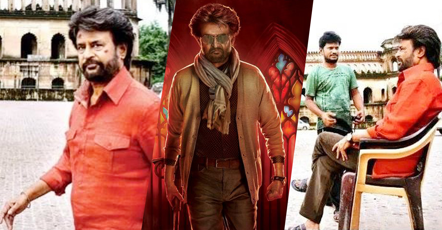 rajinikanth's petta movie spot stills