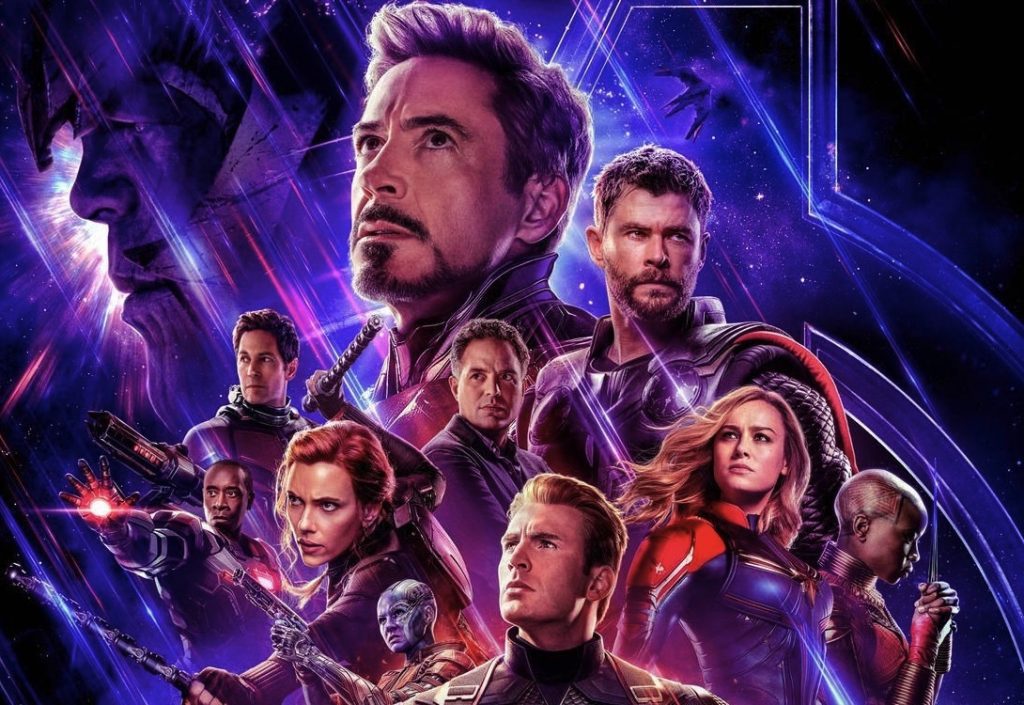 avengers endgame poster top half