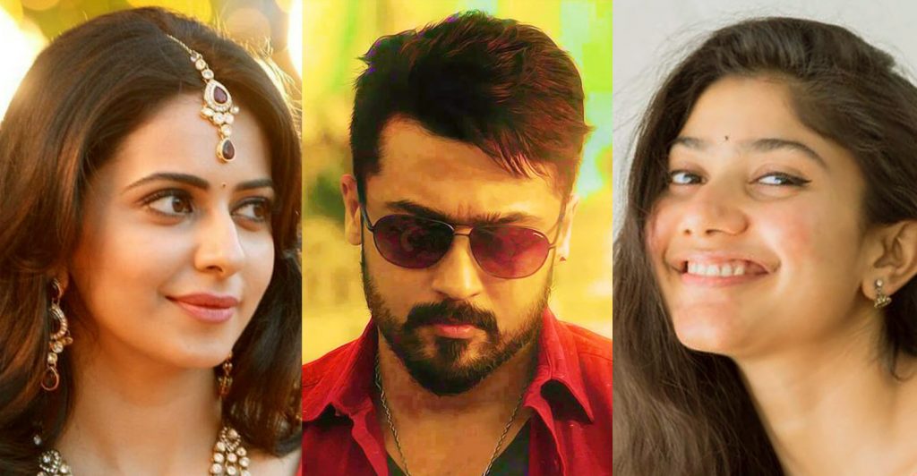 suriya rakul preet sing sai pallavi suriya 36 images photos