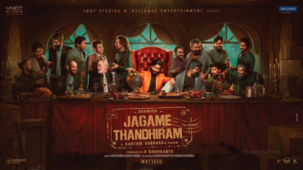 actor dhanush jagame thandhiram movie first look wallpapers hd 1fd147b