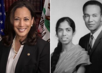 kamala harris and her parents 2