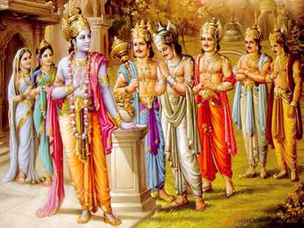 yudhisthira eldest pandava brothers mahabharata