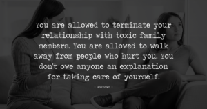 toxic family