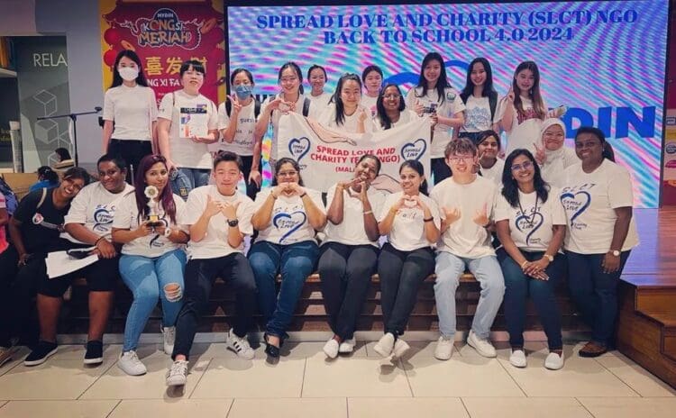 spread love and charity team Instagram